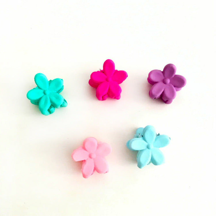 Children's Korean Style Acrylic Hair Clips - Mixed Colors, Pack of 1 or 30