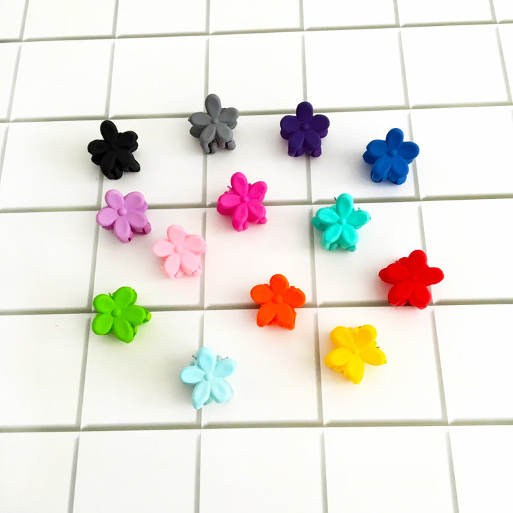 Children's Korean Style Acrylic Hair Clips - Mixed Colors, Pack of 1 or 30