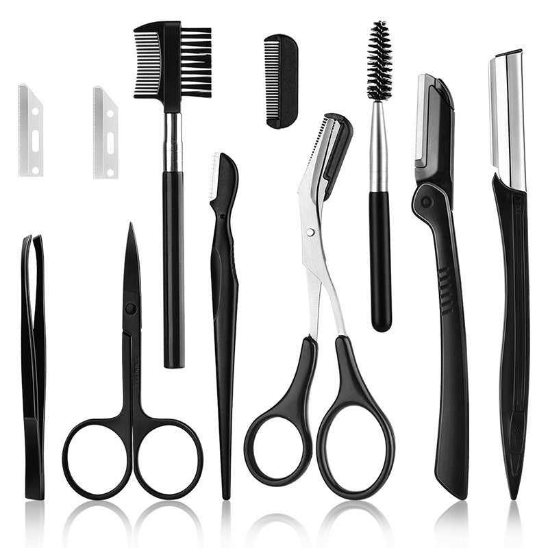 Eyebrow Trimming Tool Set for Beauty & Grooming - Multiple Styles