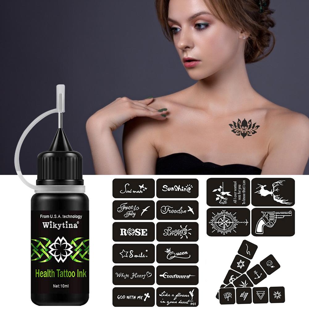 Temporary Tattoo Painting Set - 10ML Juice