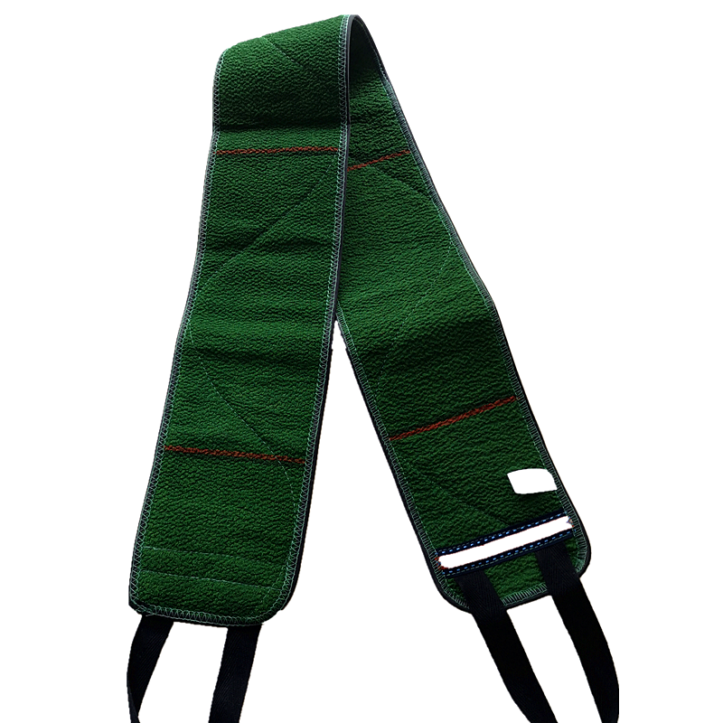 Long Thickened Bath Towel - Strong Rough Texture, Dark Green 115cm