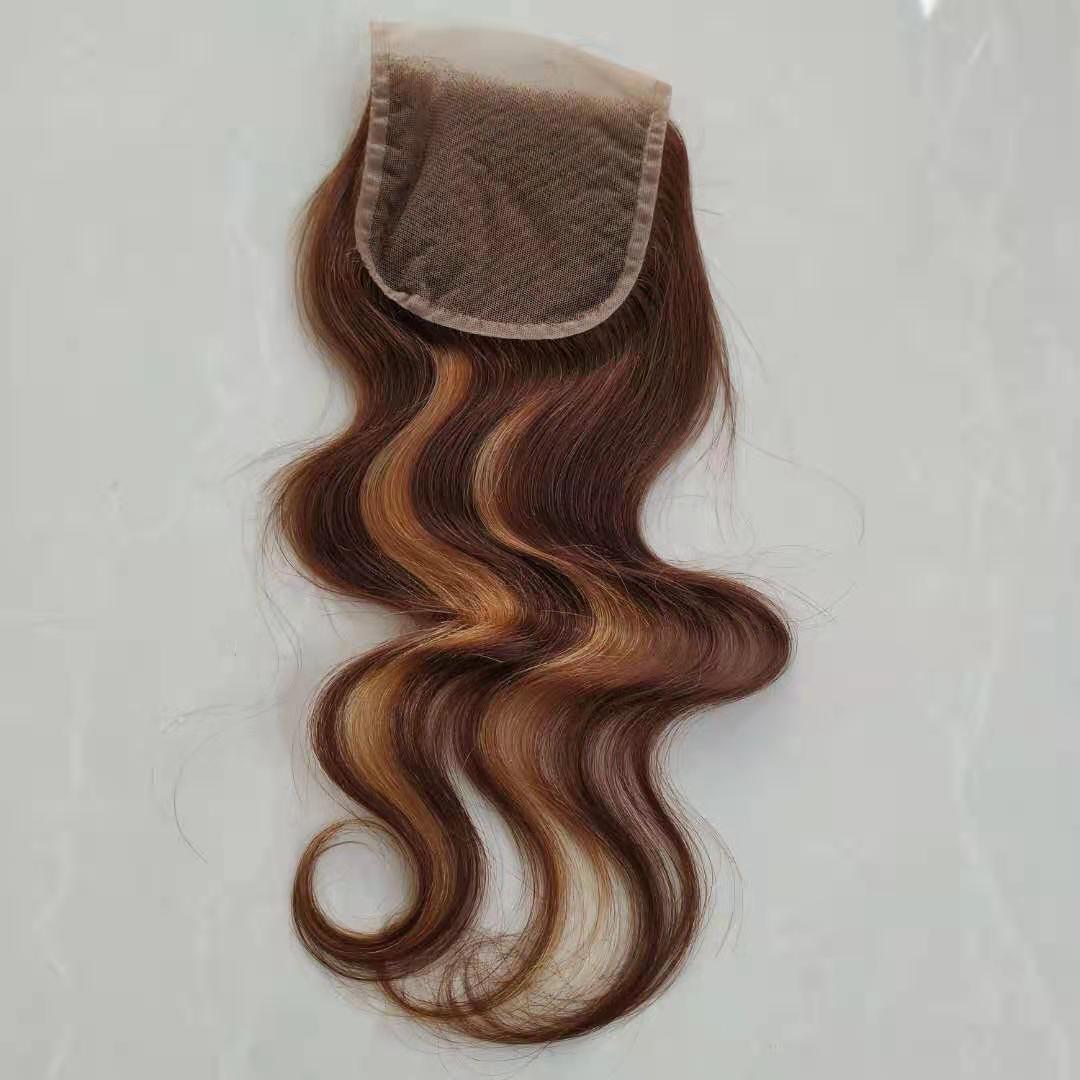 Pre-Colored Human Hair Weave Bundle with Body Wave & Piano Color Options