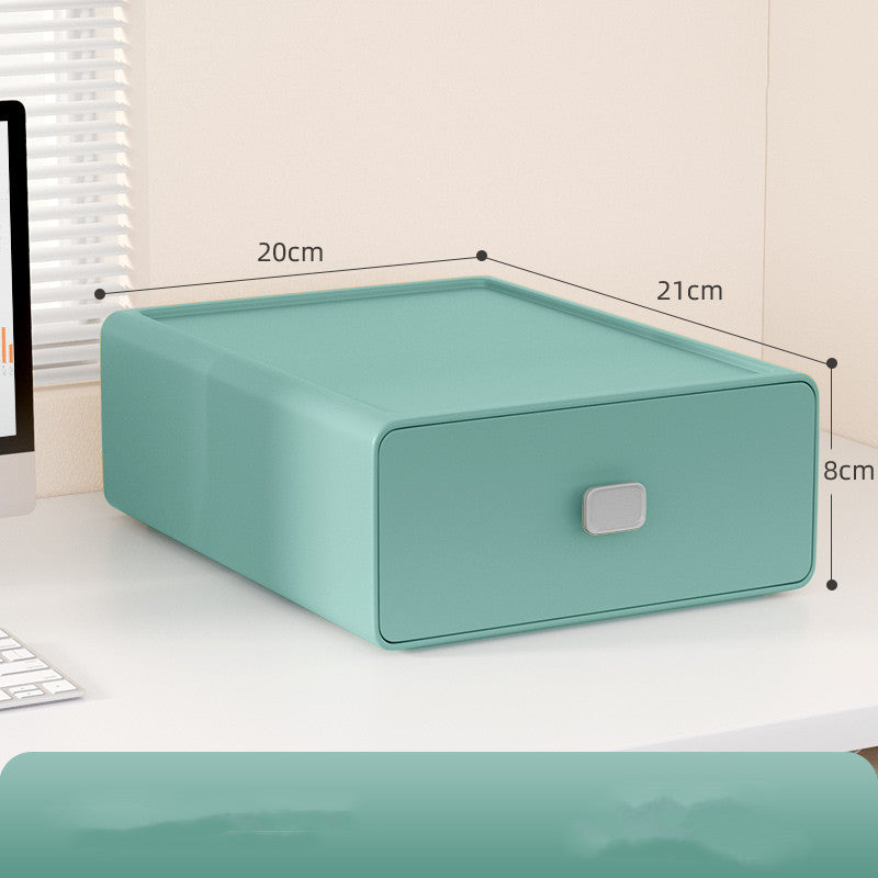 Student Dormitory Stationery Organizer Box for Cosmetics & Makeup Storage