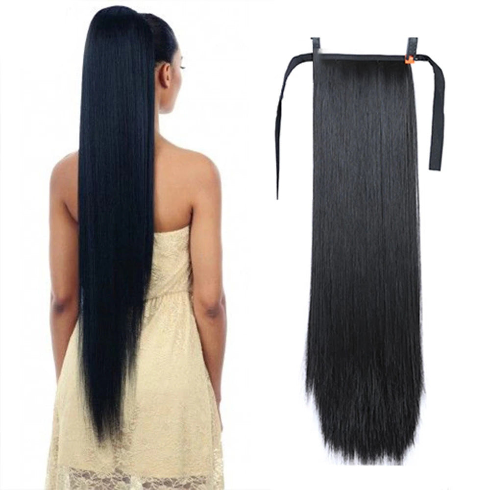Long Straight Ponytail Wig - 85cm
