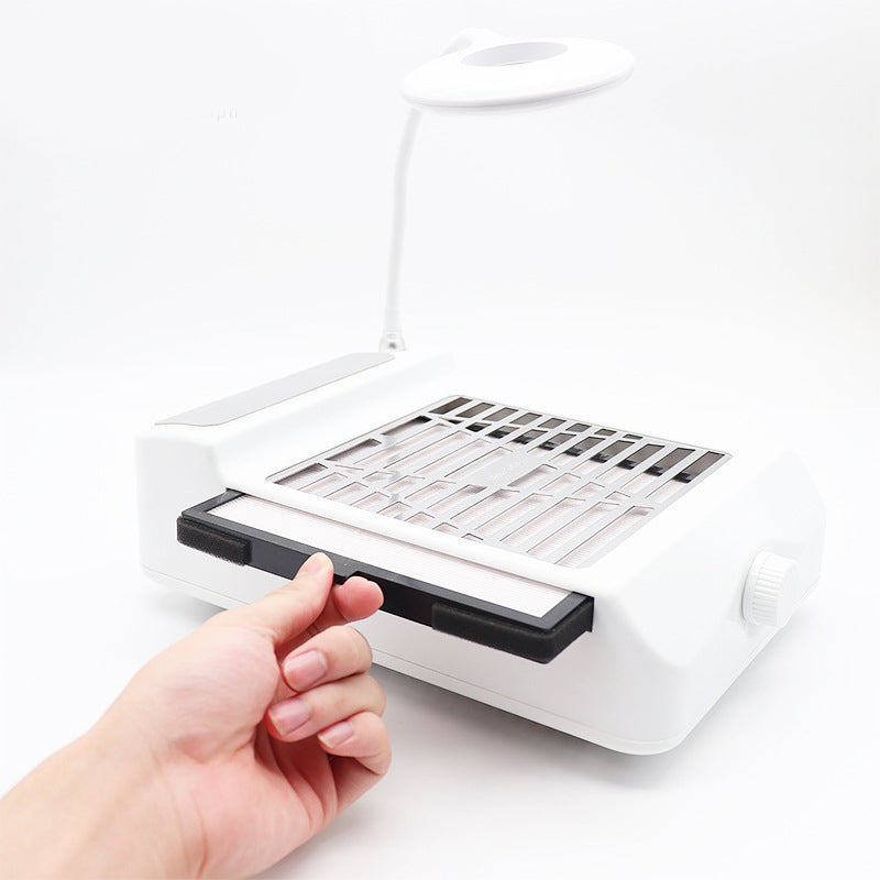 Rechargeable Nail Vacuum Cleaner – Dust Collection & Polish