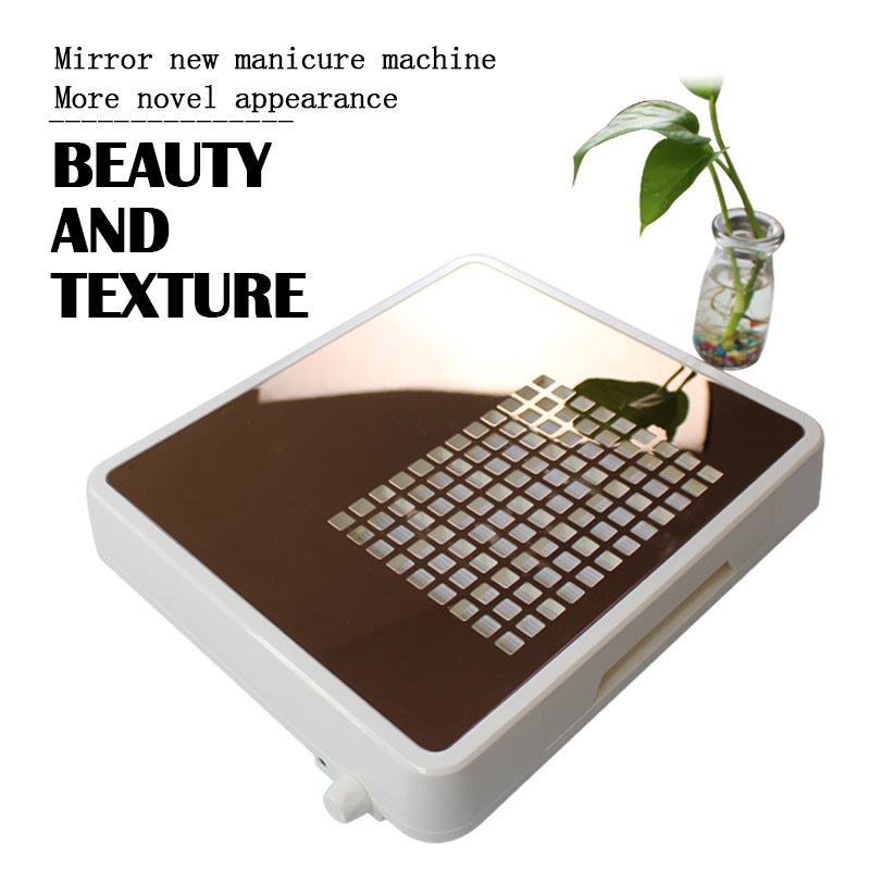 Nail Vacuum Cleaner with Suction Filter - Brown