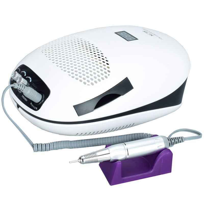 Nail Polisher & Drill Machine Kit with Ceramic Heads