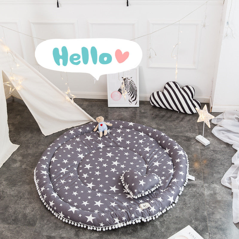 Cotton Crawling Mat for Kids, Protective Play Mat with Color Options