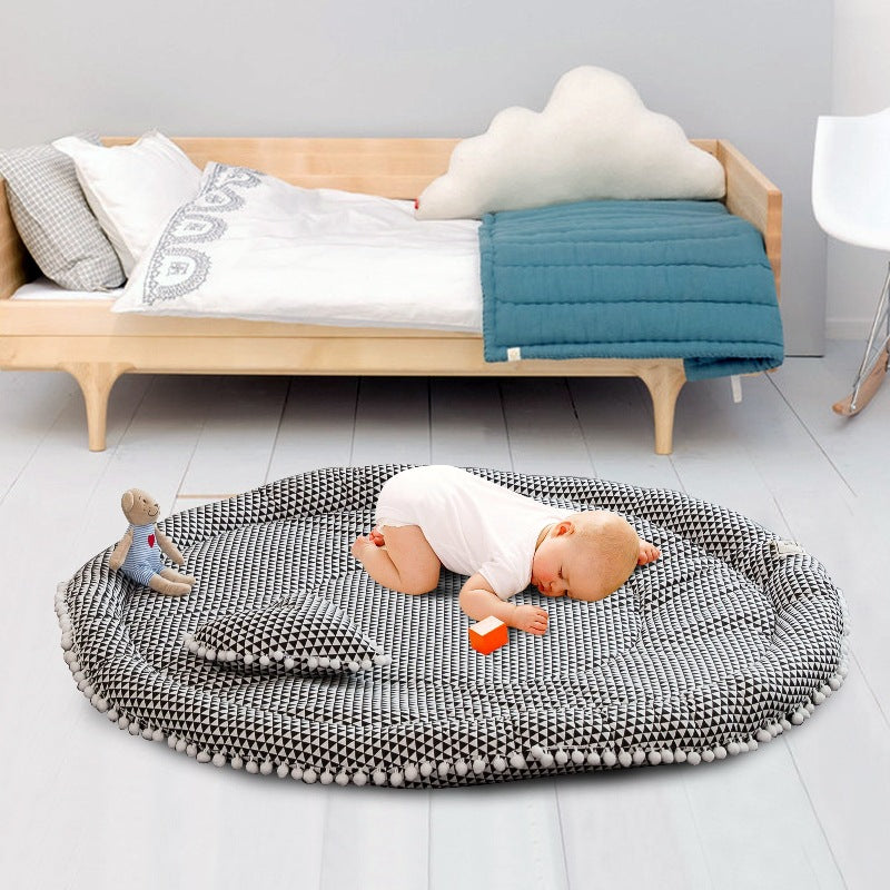 Cotton Crawling Mat for Kids, Protective Play Mat with Color Options