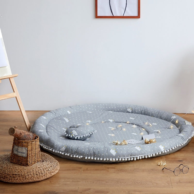 Cotton Crawling Mat for Kids, Protective Play Mat with Color Options