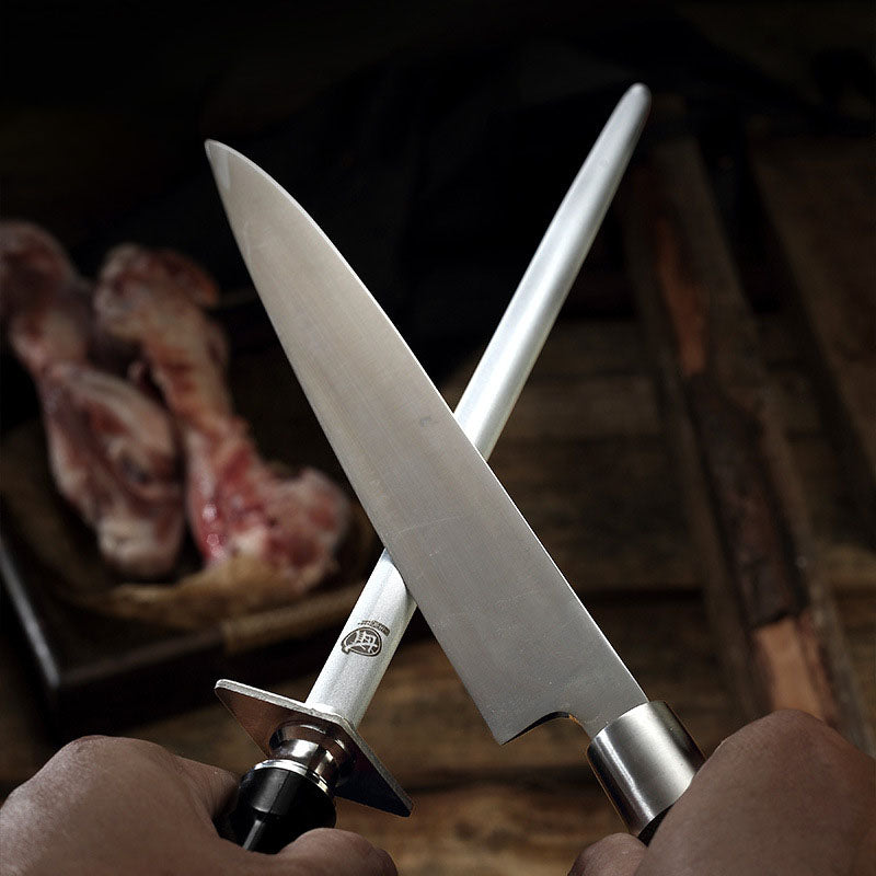 Japanese Knife Sharpener for Household & Chef Use - Ultra-Fine Grain Quick Sharpening