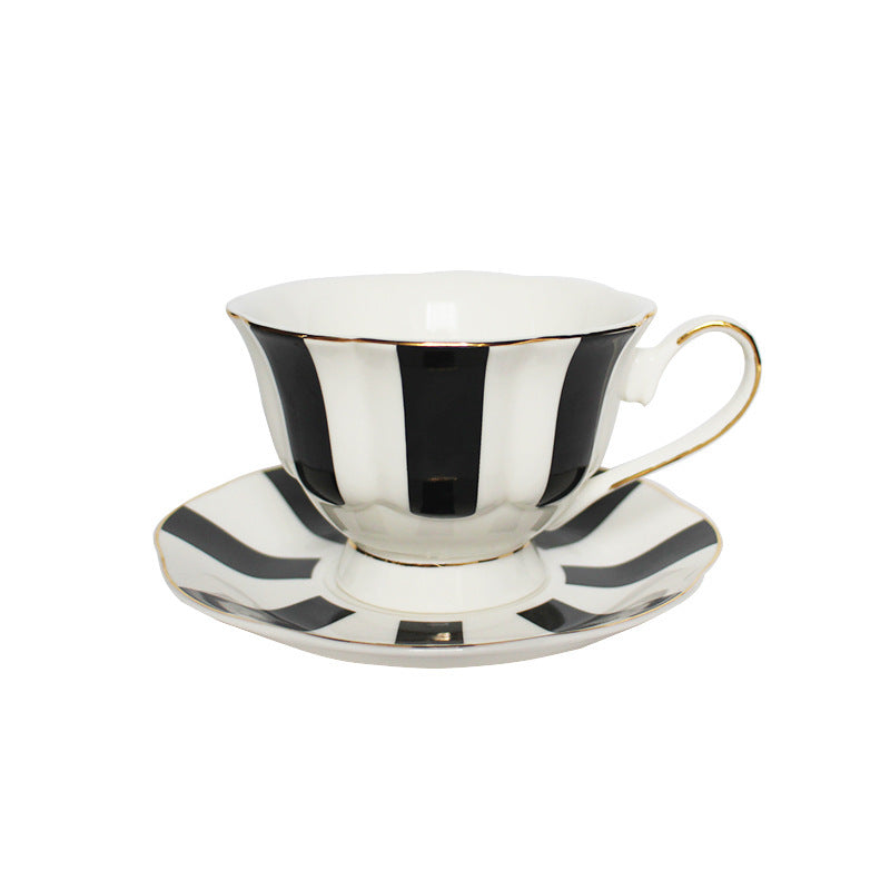 Retro French Countryside Tea Cups Set - Kitchen Dining Tableware