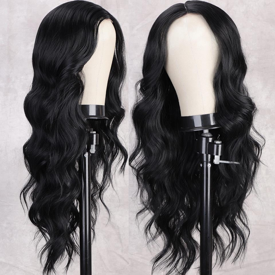 Long Curly Hair Wig for Women – European Style