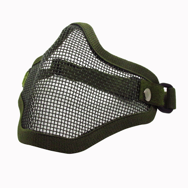 Outdoor Protective Steel Wire Mesh Mask