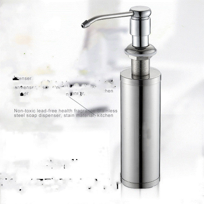 Deck Mounted Square Kitchen Soap Dispenser 350ML - Multiple Colors