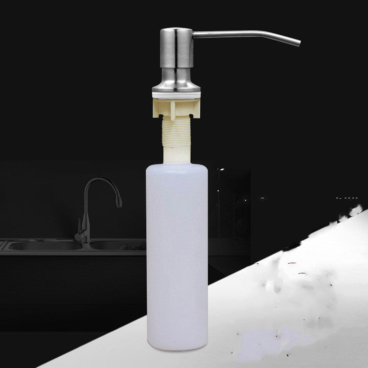 Deck Mounted Square Kitchen Soap Dispenser 350ML - Multiple Colors