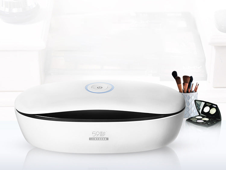 UV Disinfection Box for Nail Tools - White