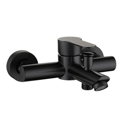 304 Stainless Steel Wall-Mount Shower Faucet with Multiple Styles