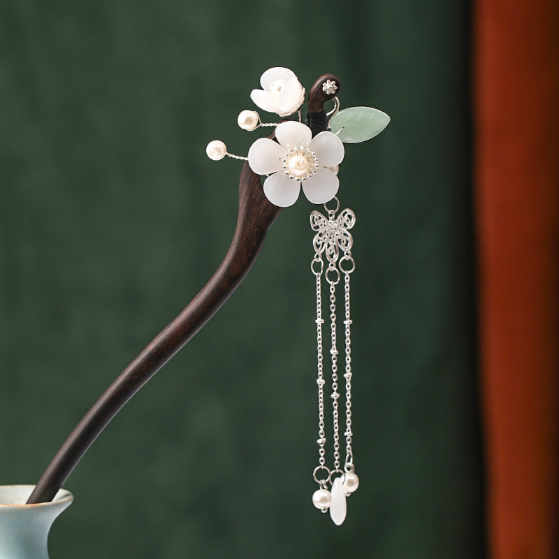 Wooden Hairpin - Retro Chinese Hanfu Style