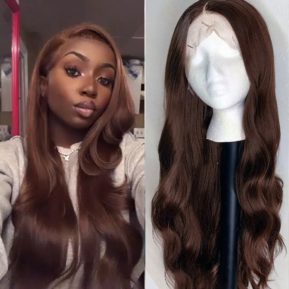 Long Curly Hair Wig for Women – European Style