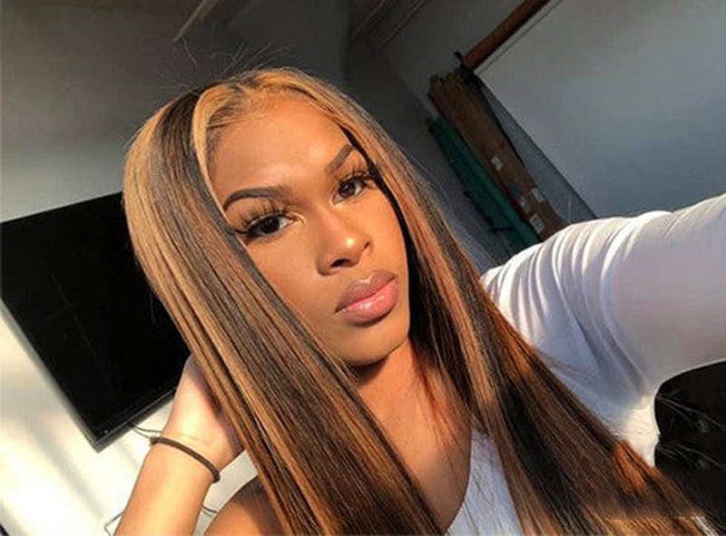 European & American Long High-Temperature Synthetic Wig for Women - Mid-Length Straight Hair