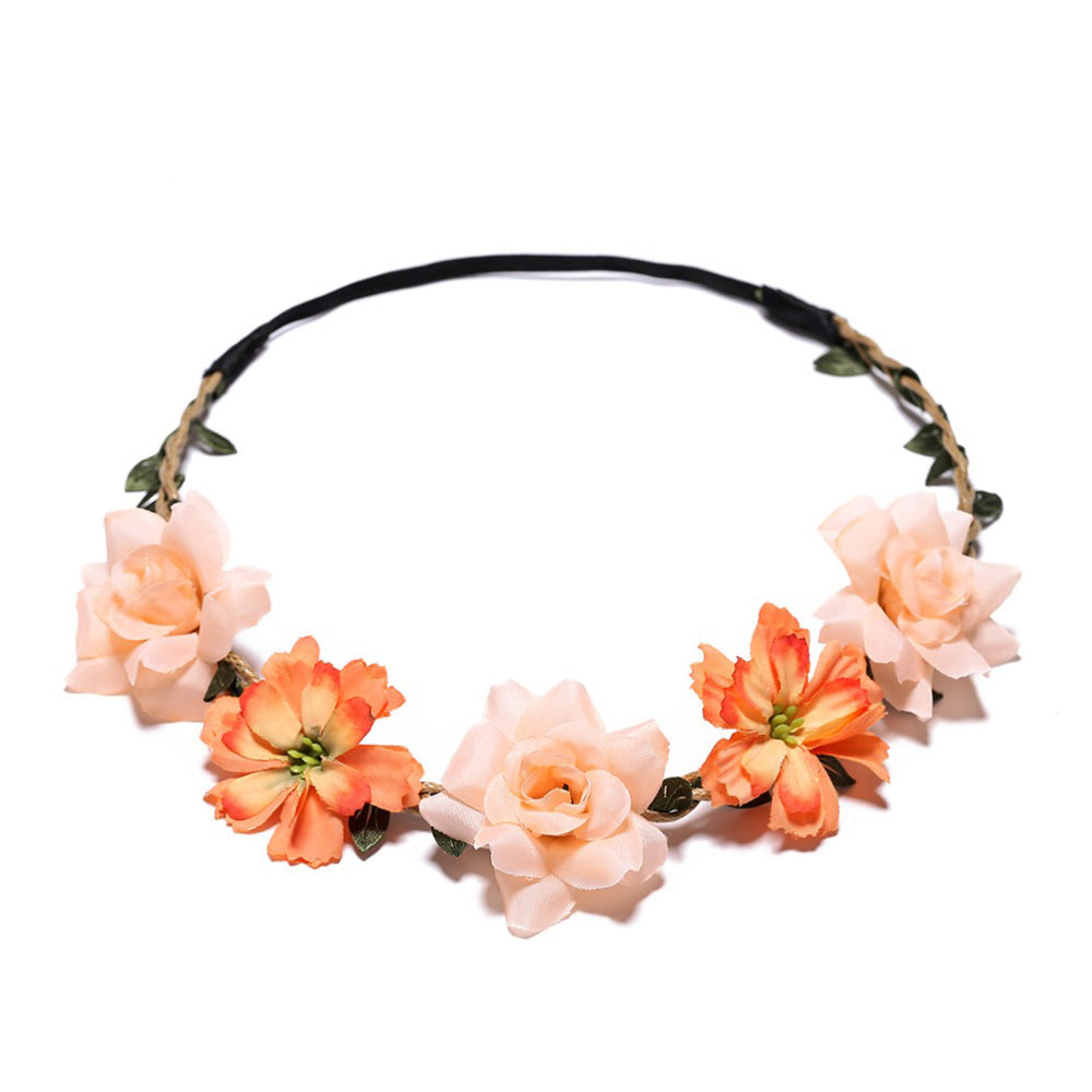 Small Flower Rose Headband for Women Hair Accessory - Multiple Styles