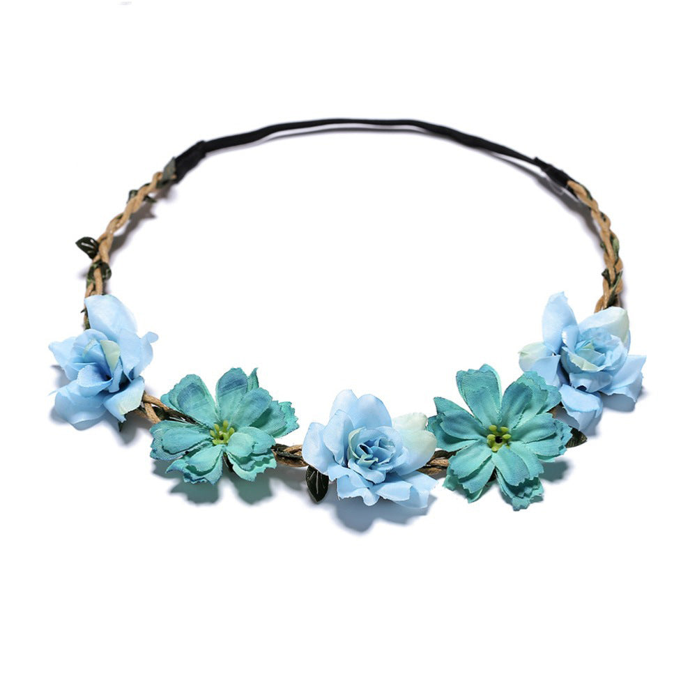 Small Flower Rose Headband for Women Hair Accessory - Multiple Styles