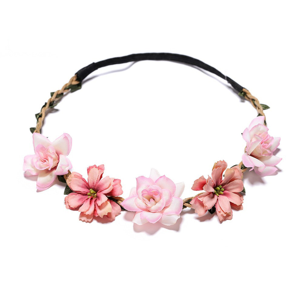 Small Flower Rose Headband for Women Hair Accessory - Multiple Styles