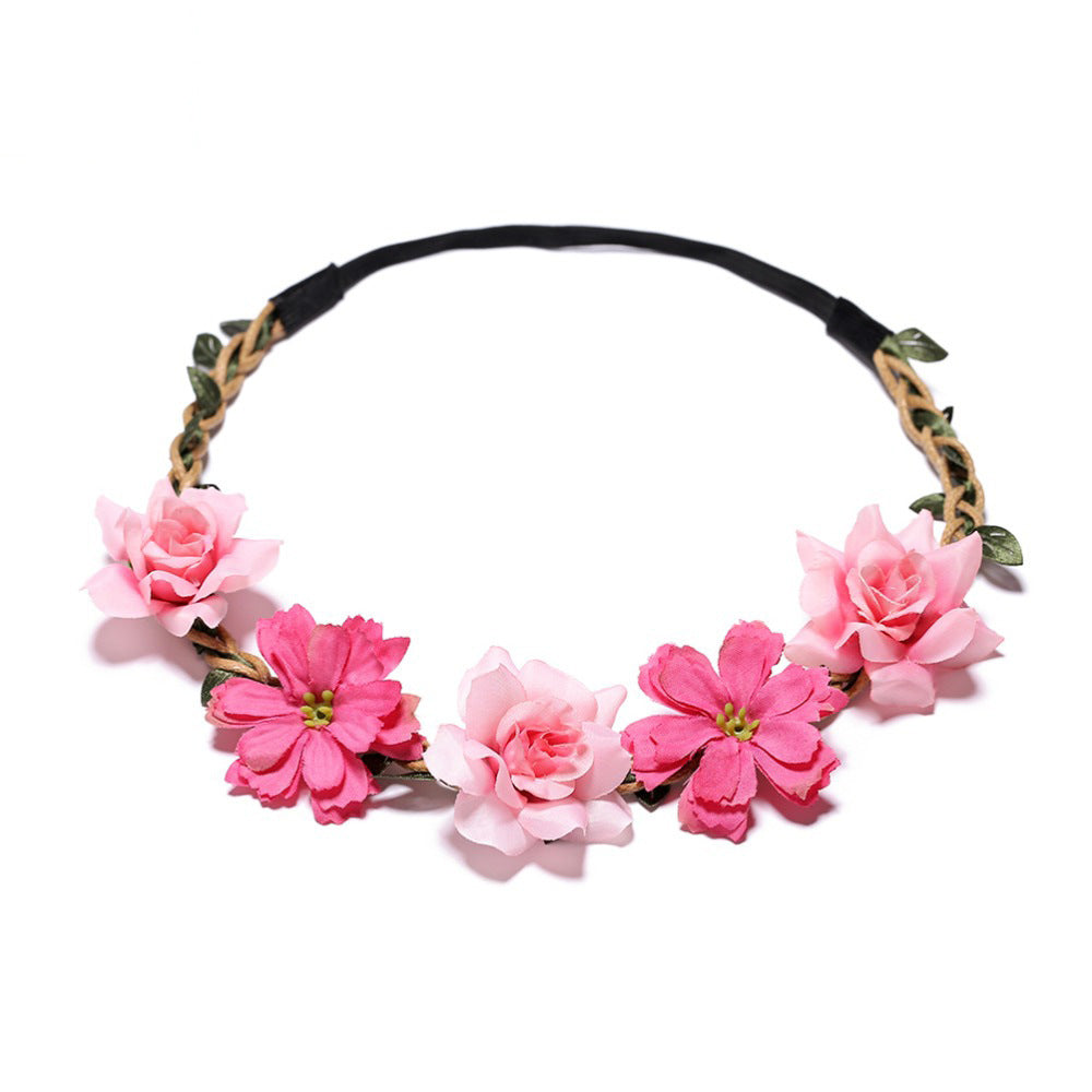 Small Flower Rose Headband for Women Hair Accessory - Multiple Styles