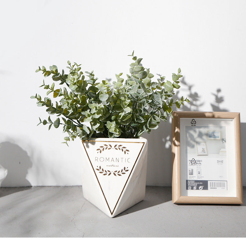 Artificial Eucalyptus Plant Wall Decor for Wedding & Home