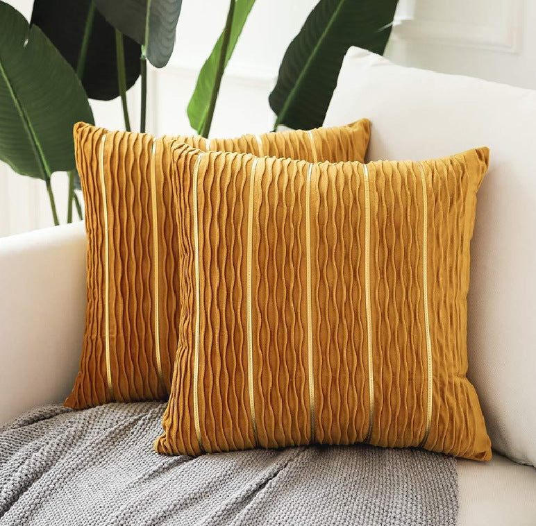 Luxury Velvet Pillow Cover Set - Soft Cushion Cases for Sofa Decor
