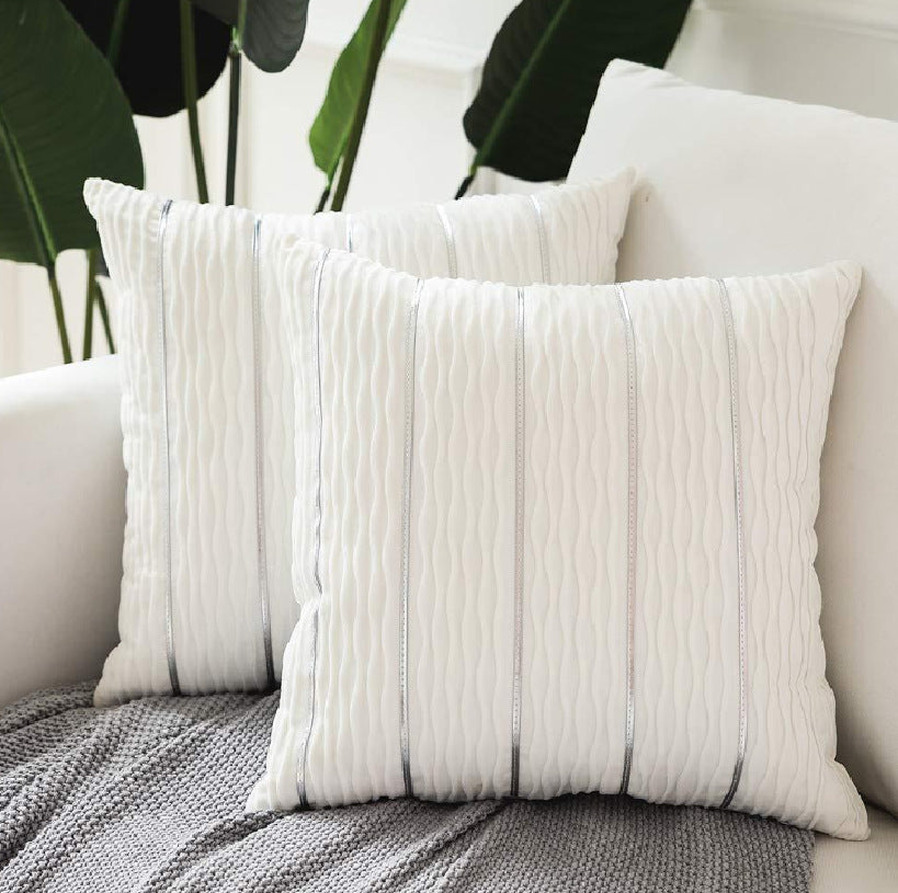 Luxury Velvet Pillow Cover Set - Soft Cushion Cases for Sofa Decor