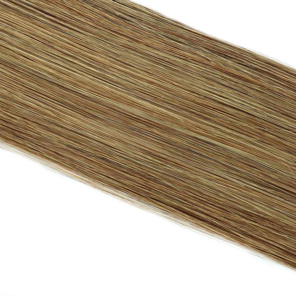 Double-Sided Hair Extension Pieces for Wigs - PU Hair, Straight, 16-24 Inch