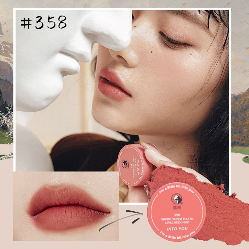 Matte Lipstick Set with Lip Oil - Velvet Finish, Color Options