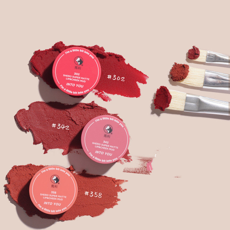 Matte Lipstick Set with Lip Oil - Velvet Finish, Color Options