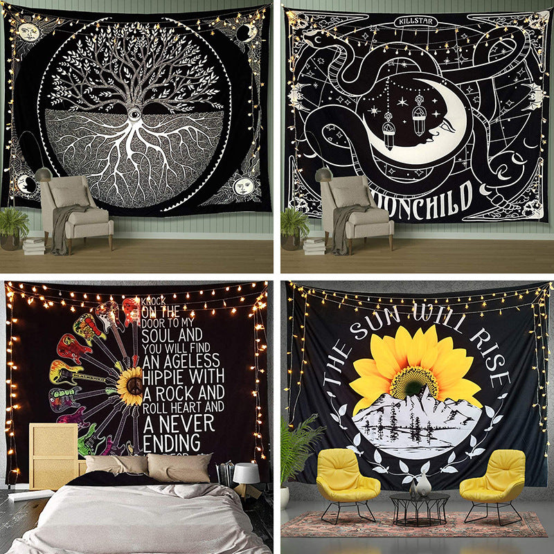 Wall Background Cloth for Home Decor Beach Towel & Mat - Multiple Sizes & Styles