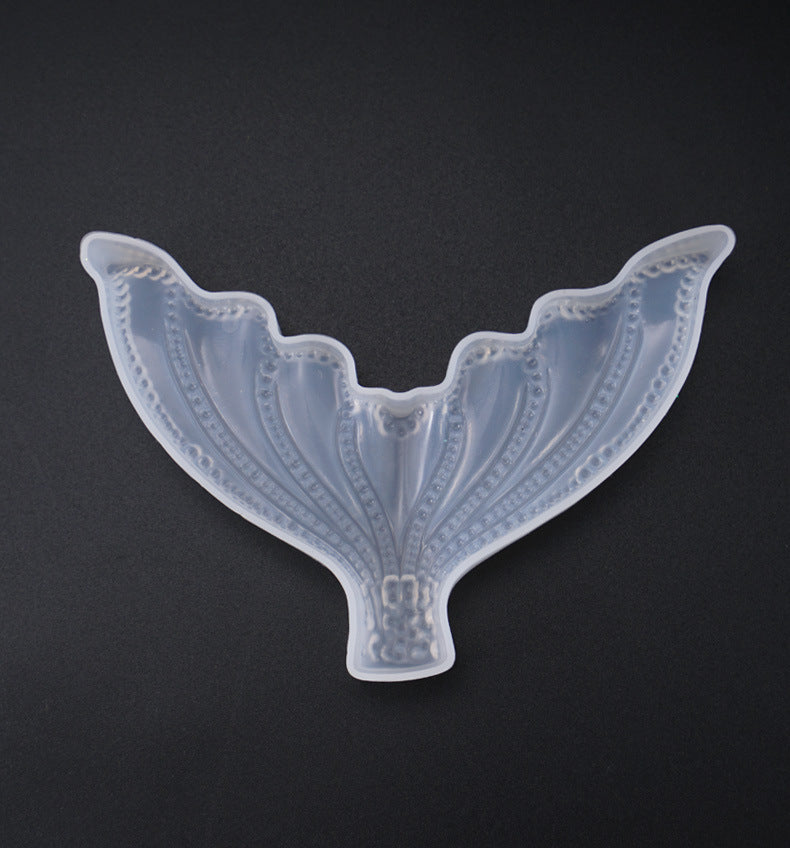 Crystal Epoxy Fish Tail Mold - 3D Silicone Cake Mold for DIY Crafts