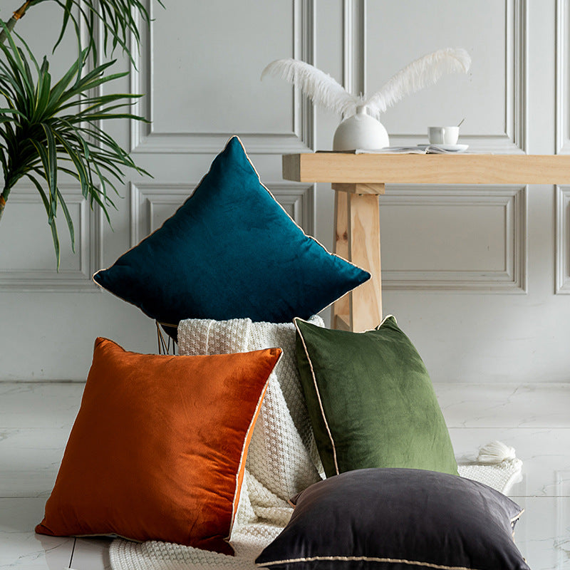 Soft Fleece Pillow Cover 45x45cm - Comfortable Home Cushion Case