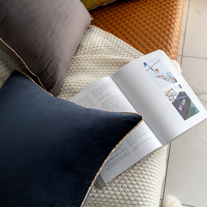 Soft Fleece Pillow Cover 45x45cm - Comfortable Home Cushion Case