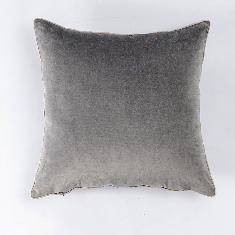 Soft Fleece Pillow Cover 45x45cm - Comfortable Home Cushion Case