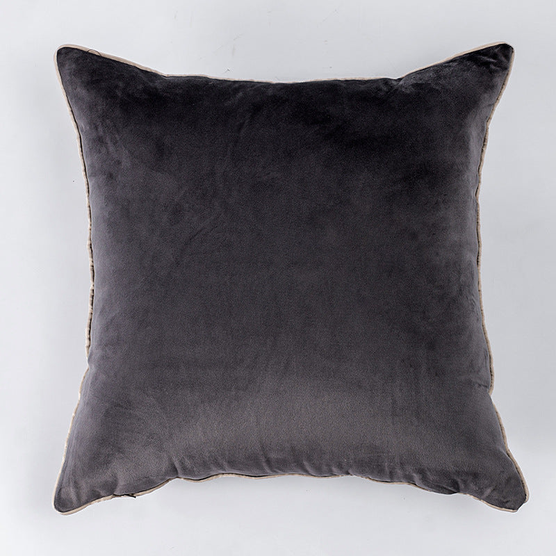 Soft Fleece Pillow Cover 45x45cm - Comfortable Home Cushion Case