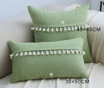 Modern Linen Throw Pillow Cover Cushion Case Home Sofa Bed Decor 30x50cm 45x45cm