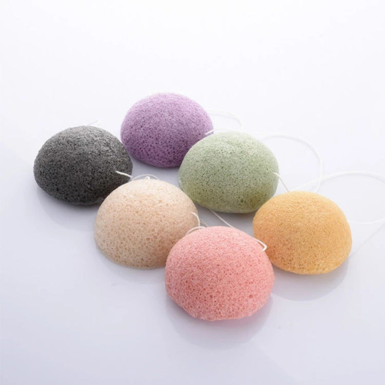 Facial Cleansing Puff Konjac Sponge for Skin Care - Multiple Colors