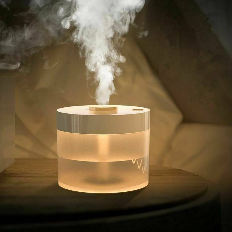 LED Night Light Humidifier with Large 780ml Capacity - Atmosphere Mood Light