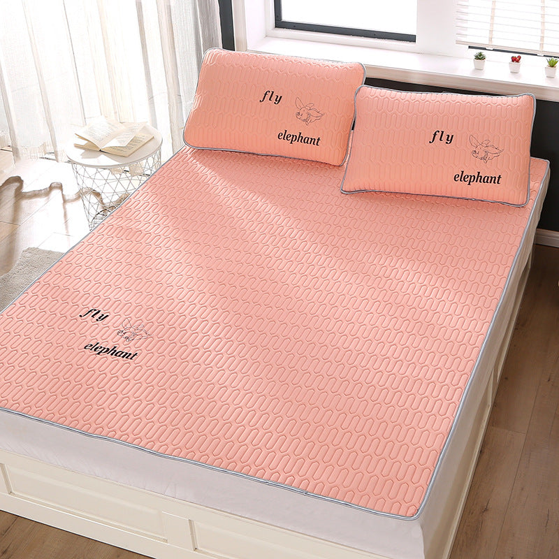 Washable Folding Ice Silk Mat - Multi-Color Home Bedding & Cushion