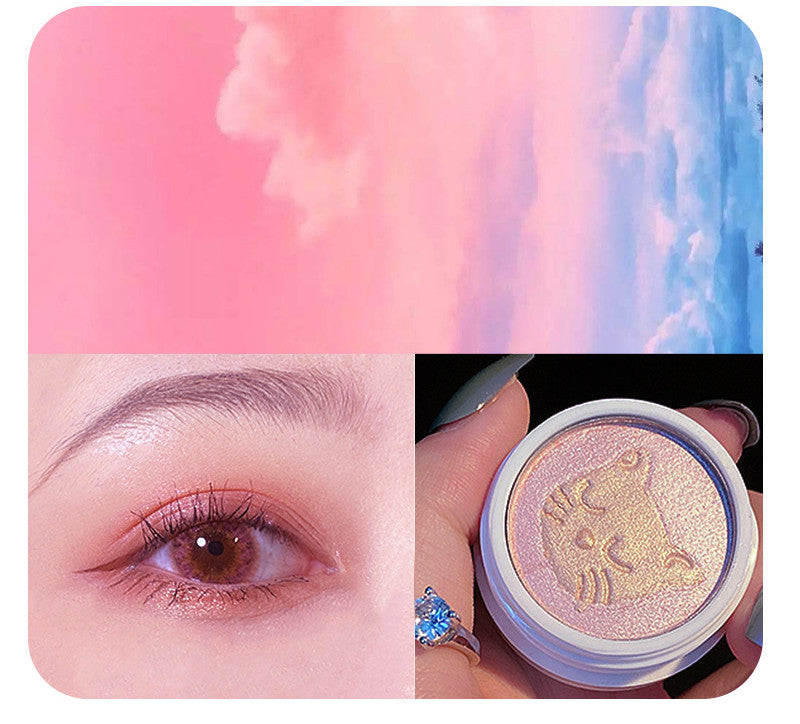 Cat Two-Tone Eyeshadow - Colorful Makeup for Eyes - Model YY01