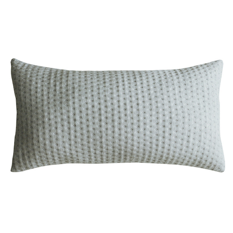 Solid Color Home Cushion Cover - Large Nordic Pillowcase for Sofa & Window