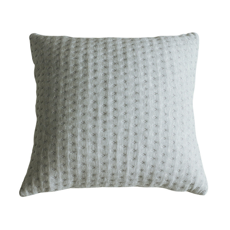 Solid Color Home Cushion Cover - Large Nordic Pillowcase for Sofa & Window