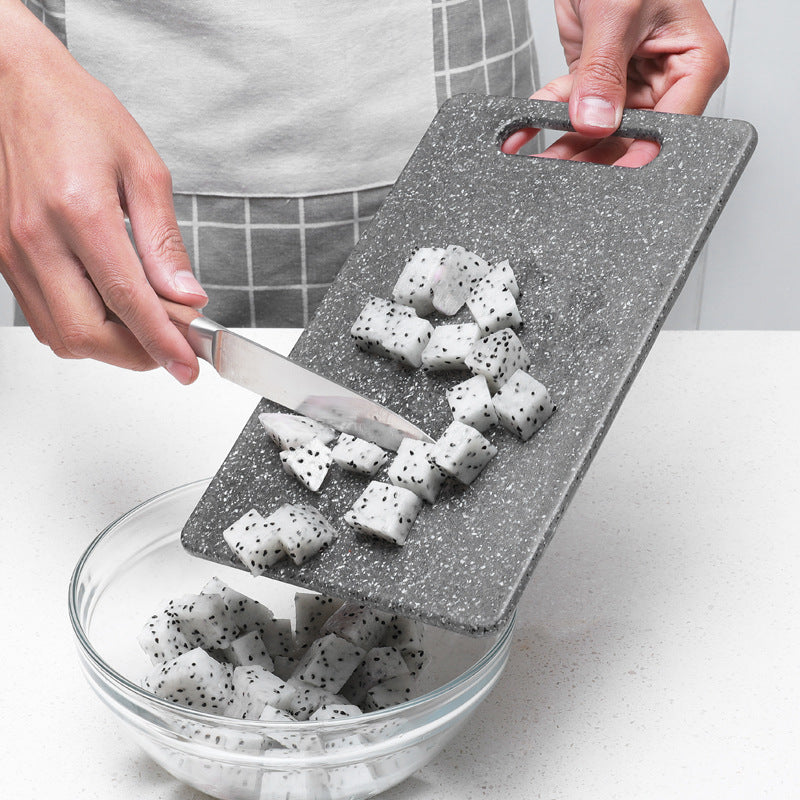 Marble Effect Cutting Board - Black Kitchen Chopping Board in Various Sizes