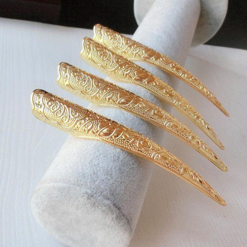 Nail Cover Fake Long Nails - Court Style, Multiple Sizes